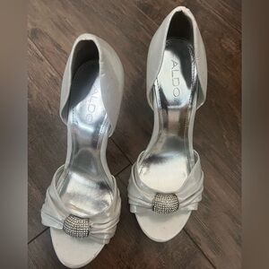 ALDO high heel shoes used once for wedding size 39